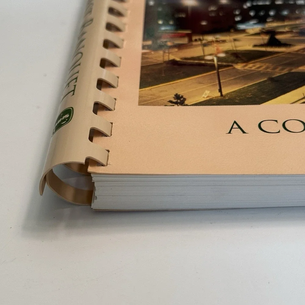 Iowa Methodist Banquet Des Moines Iowa Cookbook Spiral Bound Recipes Vintage